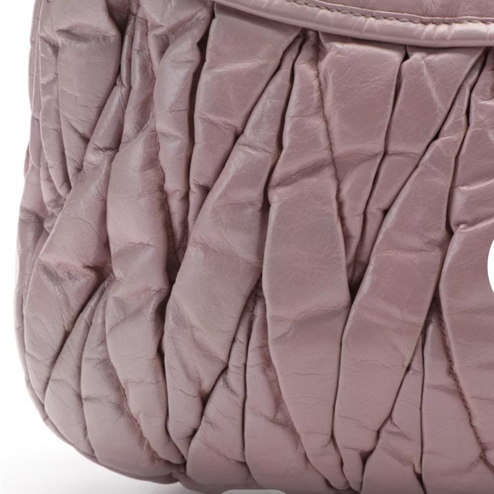 Miu Miu Mughetto Matelasse Lux Leather Coffer Bag - Picture 6 of 13